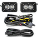 S2 Pro, Pair, LED Work/Scene, Flush Mount, Reverse Kit Auxiliary Lighting