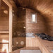 Green Vista Living SaunaLife Model G11 Outdoor Sauna | 8 Persons - View 9