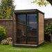 Green Vista Living SaunaLife Model GL4 Outdoor Sauna Kit | 4 Persons
