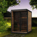 Green Vista Living SaunaLife Model GL4 Outdoor Sauna Kit | 4 Persons - Side View