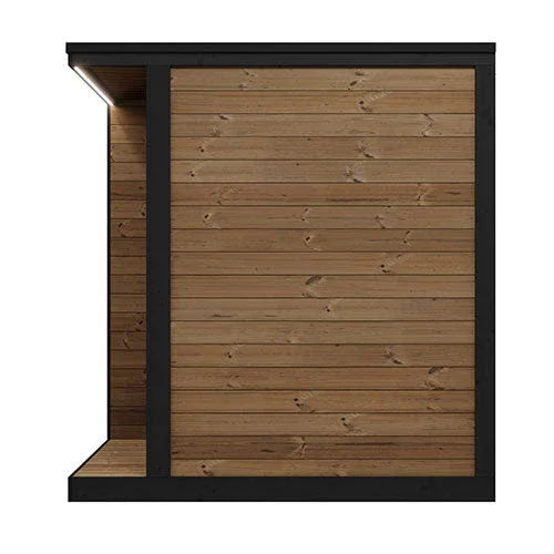 Green Vista Living SaunaLife Model GL4 Outdoor Sauna Kit | 4 Persons - View 10