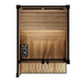 Green Vista Living SaunaLife Model GL4 Outdoor Sauna Kit | 4 Persons - Lifestyle View