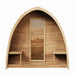 Green Vista Living SaunaLife Model G3 Outdoor Home Sauna | 6 Persons - Detail View