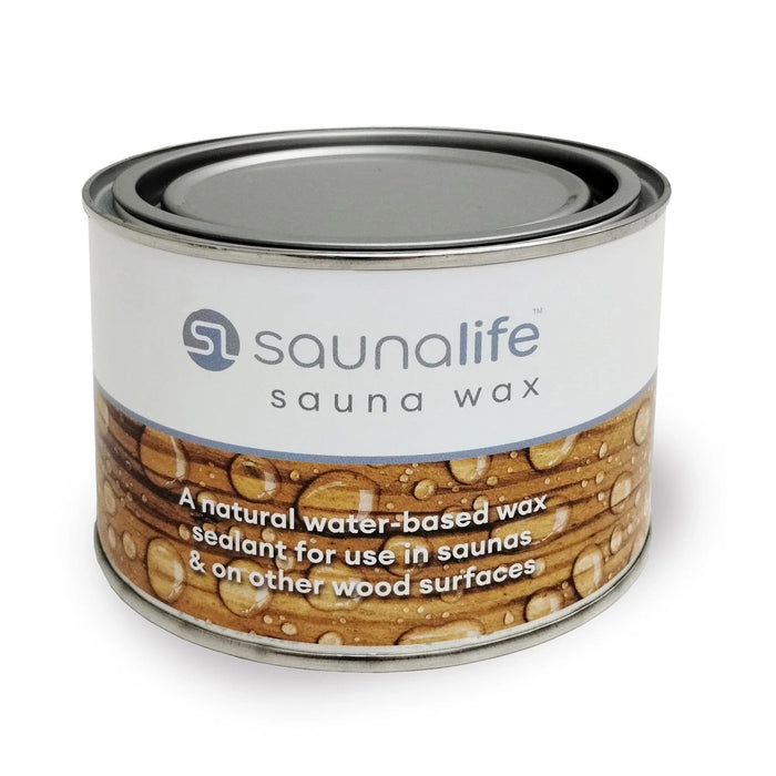 Green Vista Living SaunaLife Sauna Wax Sauna Wood Wax, 15.2oz