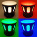 Green Vista Living SaunaLife SaunaZone Bluetooth Speaker, Sauna Bucket, with Lights - Detail View