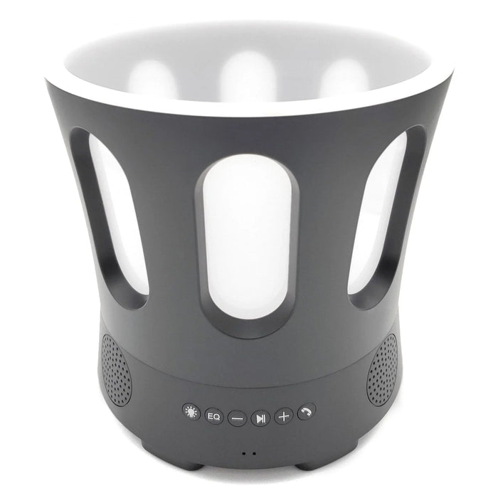 Green Vista Living SaunaLife SaunaZone Bluetooth Speaker, Sauna Bucket, with Lights - Close-Up