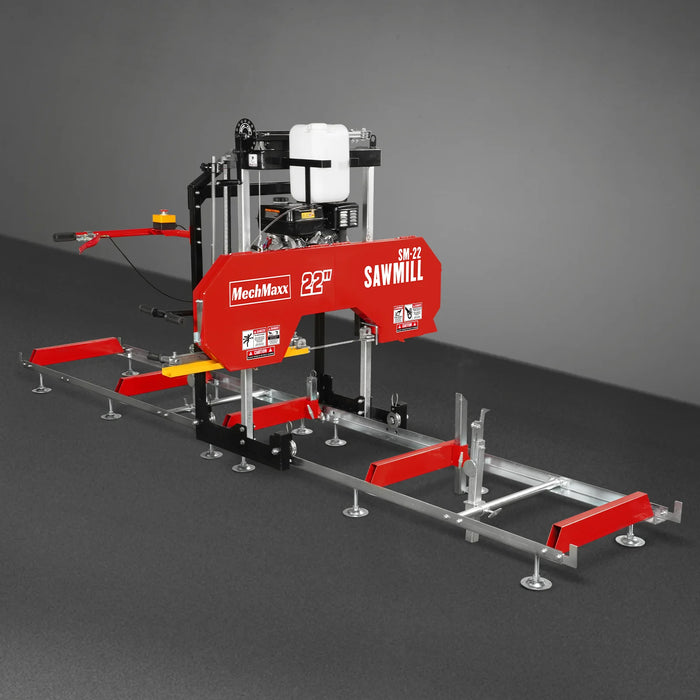 3-Point PTO Stump Grinder & 22" Portable Sawmill Combo, SG24&SM22