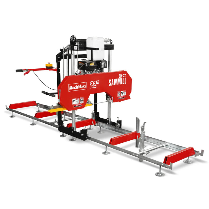 3-Point PTO Stump Grinder & 22" Portable Sawmill Combo, SG24&SM22
