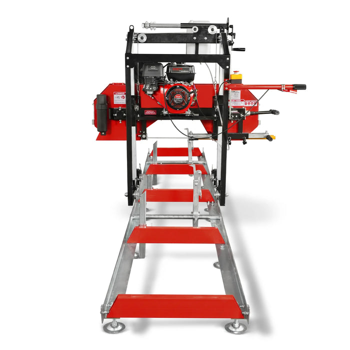 3-Point PTO Stump Grinder & 22" Portable Sawmill & Forestry Log Skidding Winch Combo,SG24 & SM22 &FW8800