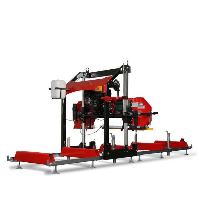 32" Portable Sawmill,  420cc 15HP DUCAR E-Start Gasoline Engine,  29" — view 20