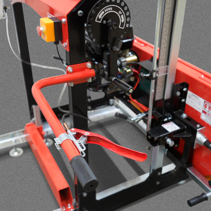 32" Portable Sawmill & 34 Ton Kinetic Log Splitter Combo
