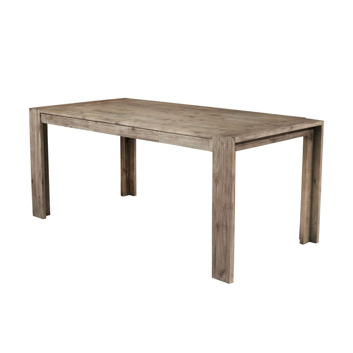 Alpine Furniture Seashore Dining Table, Antique Natural