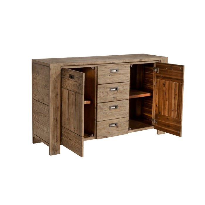 Alpine Furniture Sideboard, Antique Natural