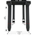 Xilin CDD15BE-118 semi-electric stacker mast and lift detail