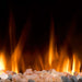 Dimplex Vital Sense 60" Built-in Linear Electric Fireplace - flame effect close-up