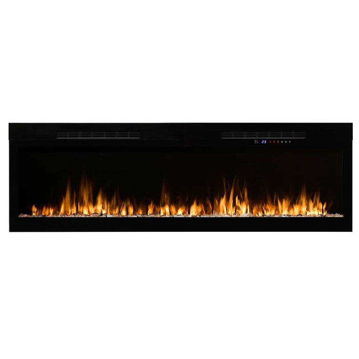 Dimplex Vital Sense 60" Built-in Linear Electric Fireplace - front view