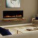 Dimplex Vital Sense 60" Built-in Linear Electric Fireplace - installed lifestyle view 2