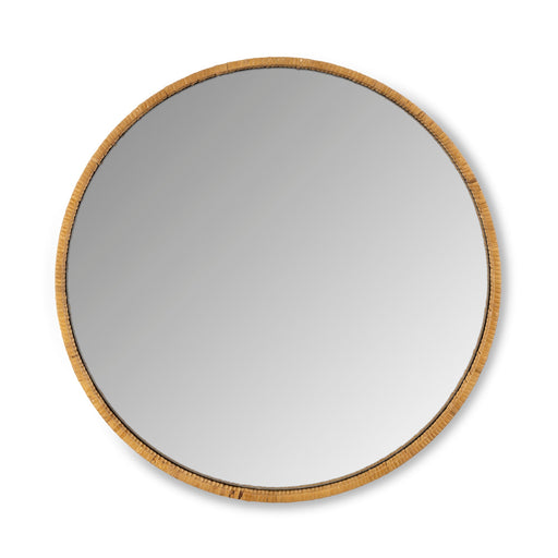Rattan Wrapped Wood Mirror, 24" EWI95700 Park Hill