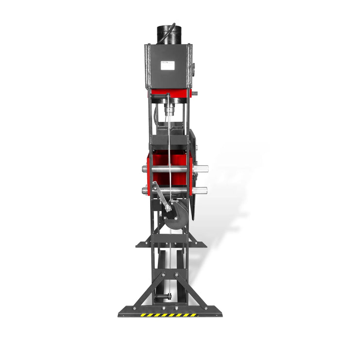 100 Ton H-Frame Electric Hydraulic Shop Press with Hand Winch,  110V M — view 18