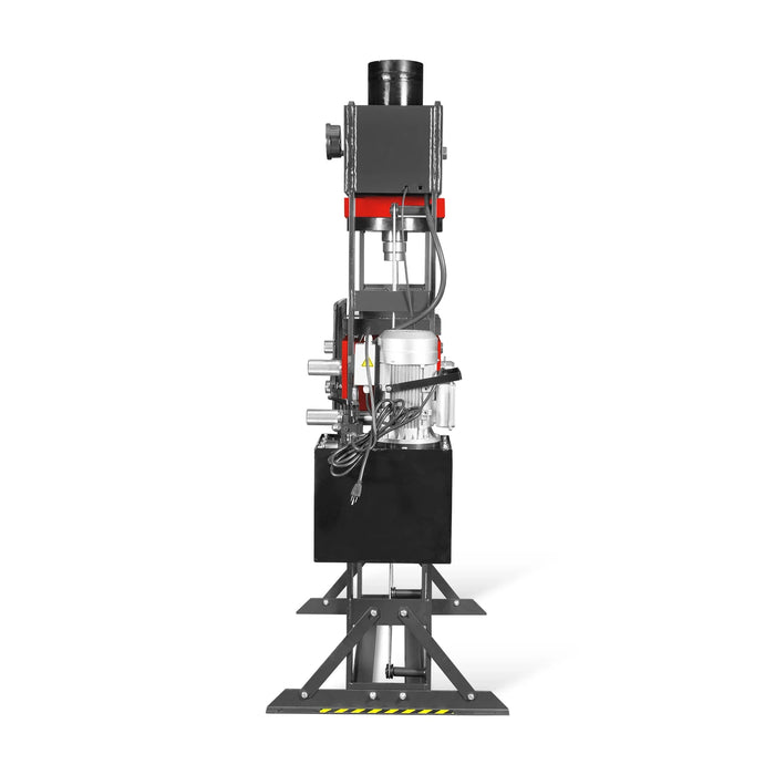 100 Ton H-Frame Electric Hydraulic Shop Press with Hand Winch,  110V M — view 22