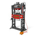100 Ton H-Frame Air/Hydraulic Shop Press with Hand Winch,  Fully Welde — view 19