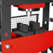 100 Ton H-Frame Air/Hydraulic Shop Press with Hand Winch,  Fully Welde — view 13