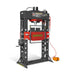 100 Ton H-Frame Air/Hydraulic Shop Press with Hand Winch,  Fully Welde — view 17
