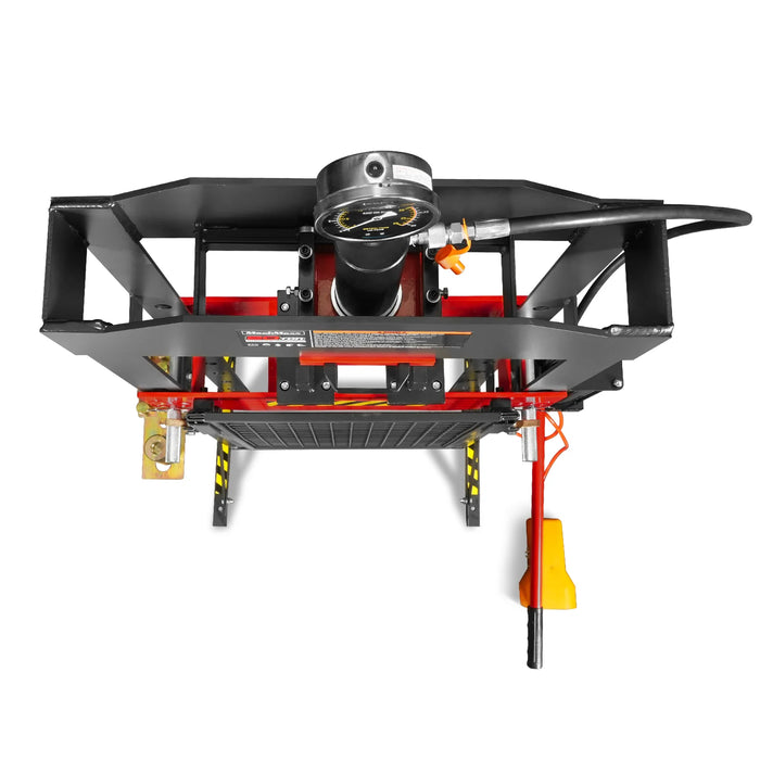 20 Ton H-Frame Air/Hydraulic Shop Press with Press Pin Kit, Fully Weld — view 10