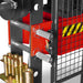 30 Ton H-Frame Air/Hydraulic Shop Press with Hand Winch & Press Pin Ki — view 17
