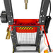 30 Ton H-Frame Air/Hydraulic Shop Press with Hand Winch & Press Pin Ki — view 13