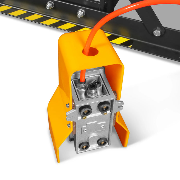 50 Ton H-Frame Air/Hydraulic Shop Press with Hand Winch & Press Pin Ki — view 20