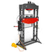 50 Ton H-Frame Air/Hydraulic Shop Press with Hand Winch & Press Pin Ki — view 26