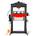 50 Ton H-Frame Air/Hydraulic Shop Press with Hand Winch & Press Pin Ki — view 25