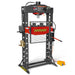 50 Ton H-Frame Air/Hydraulic Shop Press with Hand Winch & Press Pin Ki — view 22