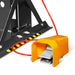 75 Ton H-Frame Air/Hydraulic Shop Press with Hand Winch,  Fully Welded — view 18