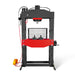 75 Ton H-Frame Air/Hydraulic Shop Press with Hand Winch,  Fully Welded — view 23