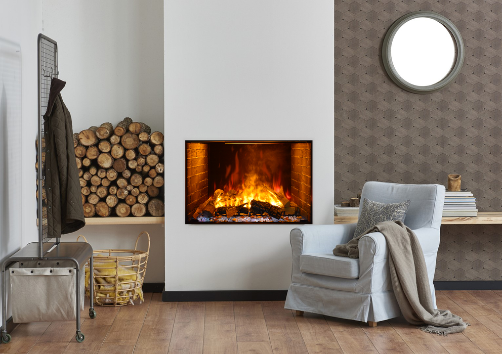 38" Electric Fireplace BI-TRD-38-SIG - back view