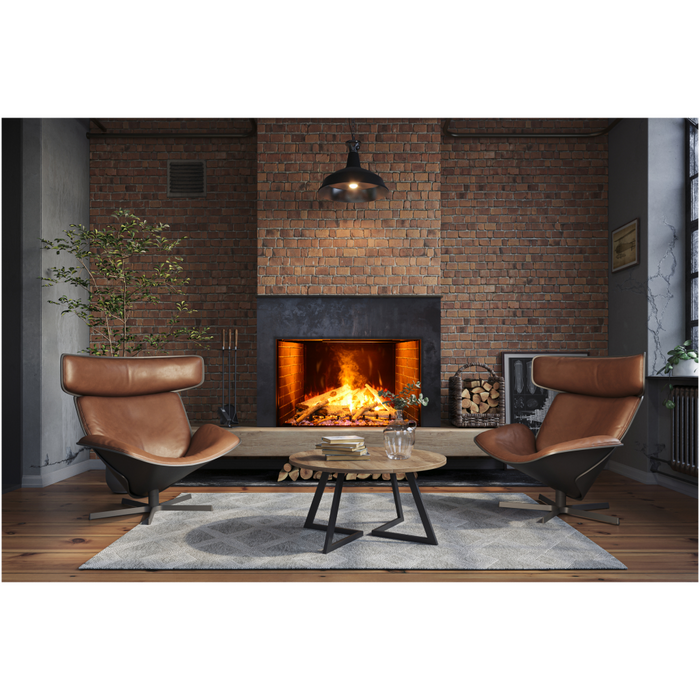 38" Electric Fireplace BI-TRD-38-SIG - front view