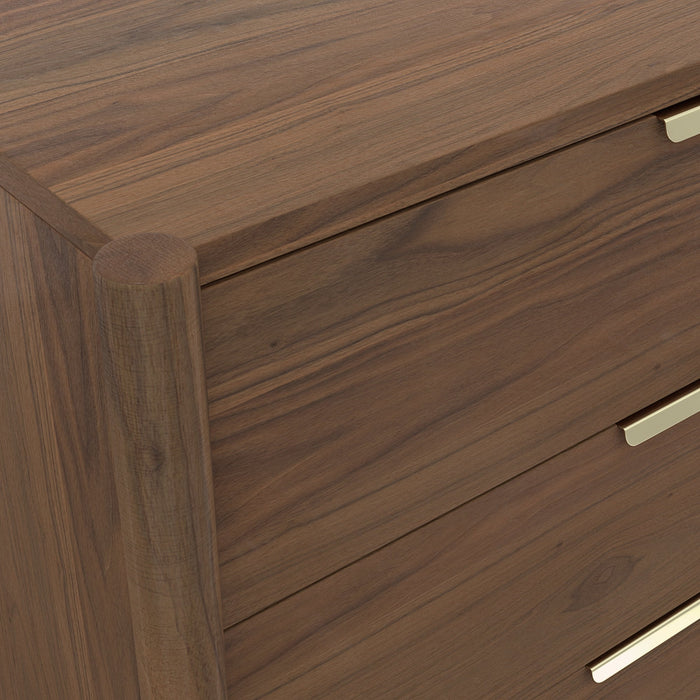 Alpine Furniture Sinclair Chest, Walnut