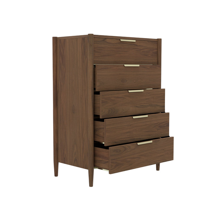 Alpine Furniture Sinclair Chest, Walnut