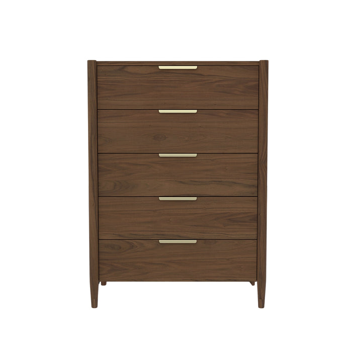 Alpine Furniture Sinclair Chest, Walnut