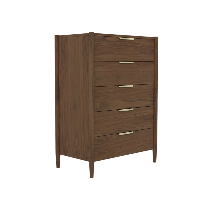 Alpine Furniture Sinclair Chest, Walnut