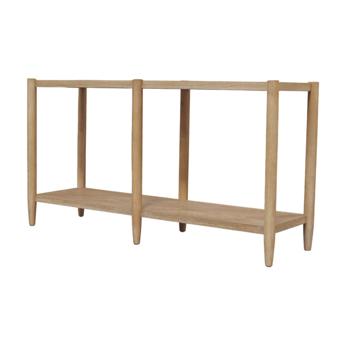 Alpine Furniture Cleo Sinclair Console Table, Natural