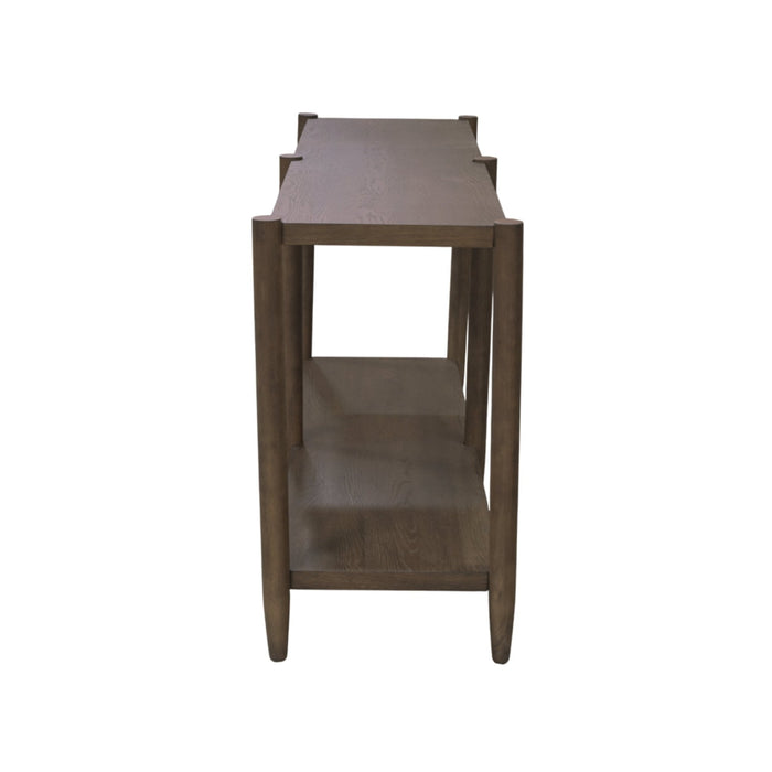 Alpine Furniture Cleo Sinclair Console Table, Walnut