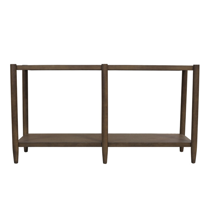 Alpine Furniture Cleo Sinclair Console Table, Walnut