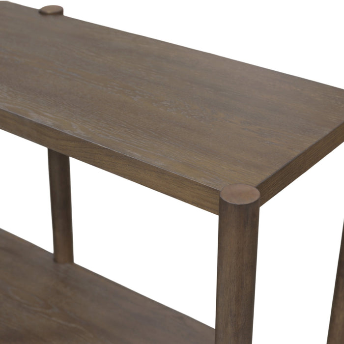 Alpine Furniture Cleo Sinclair Console Table, Walnut