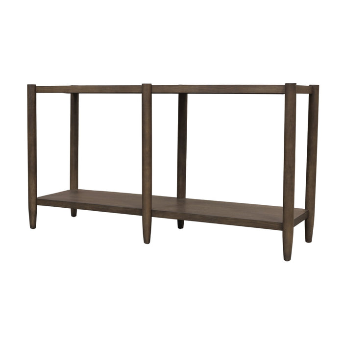 Alpine Furniture Cleo Sinclair Console Table, Walnut