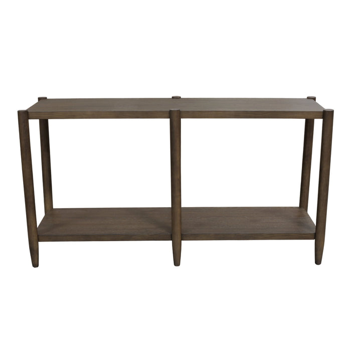 Alpine Furniture Cleo Sinclair Console Table, Walnut
