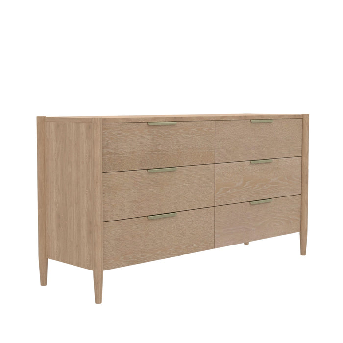 Alpine Furniture Sinclair Dresser, Natural