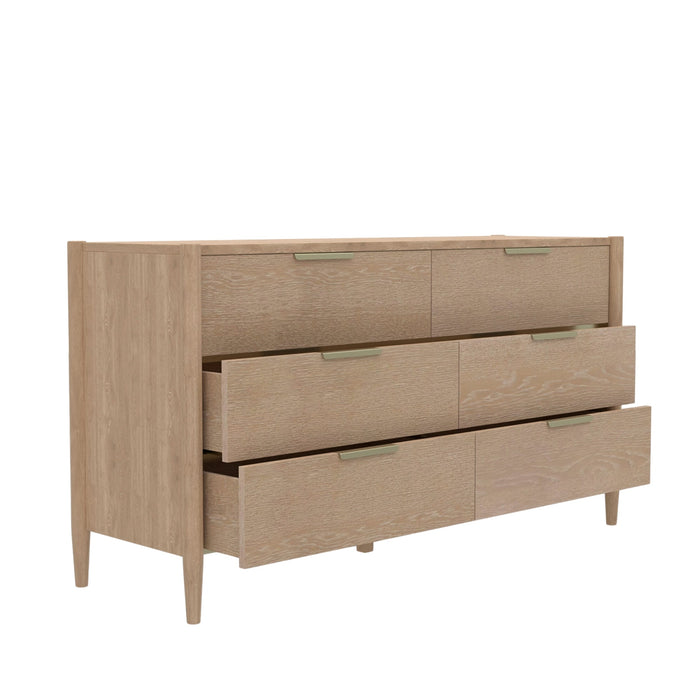 Alpine Furniture Sinclair Dresser, Natural